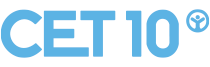 CET10 logo